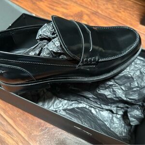 The Kooples Smooth Leather Moccasins